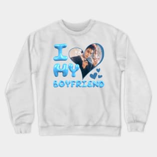 Enhypen I Love My Boyfriend Niki Heart Crewneck Sweatshirt